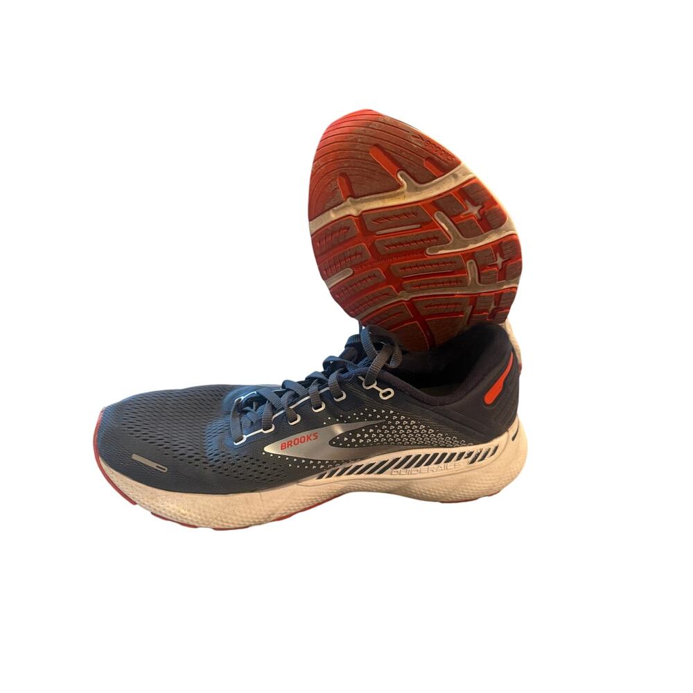 Brooks Adrenaline GTS 22 Men’s Navy Blue Red Running Shoes Size 10.5